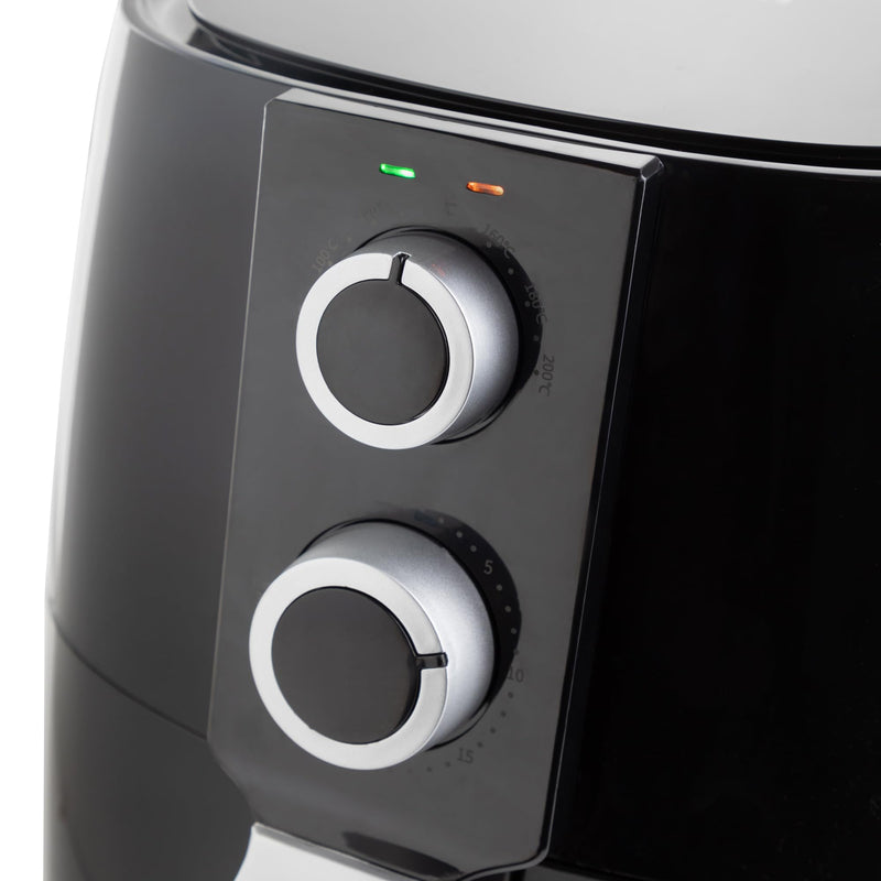 Vitinni 3.8L Compact Air Fryer, Manual Control, Rapid Air Circulation