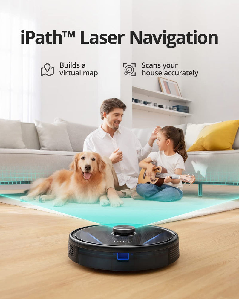 eufy RoboVac G30 - Smart Navigation, 2000Pa Suction, Wi-Fi