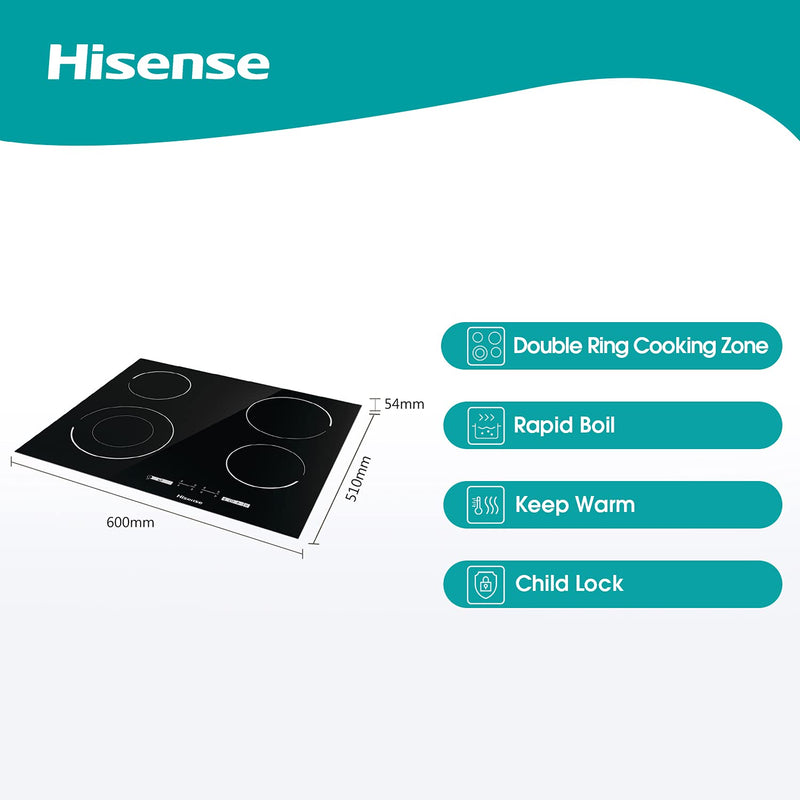 Hisense BI62212ABUK Built-in Electric Single Oven, Black