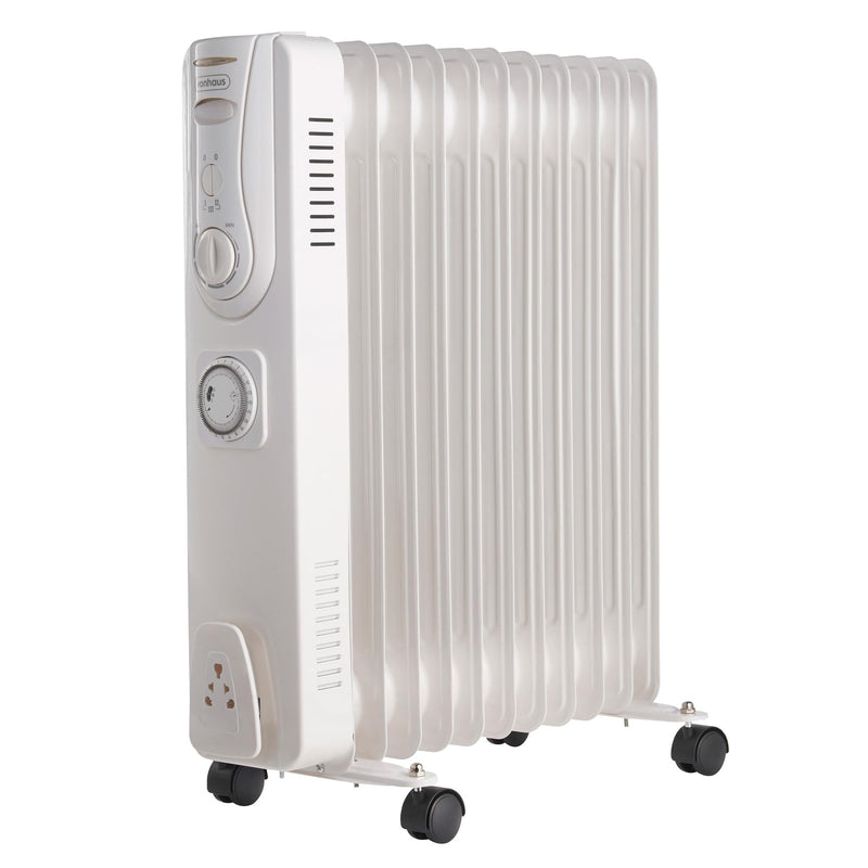 VonHaus 11 Fin Oil Filled Radiator: Portable Electric Heater