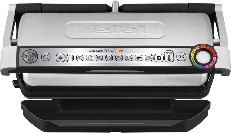 Tefal OptiGrill+ XL Intelligent Health Grill - Stainless Steel