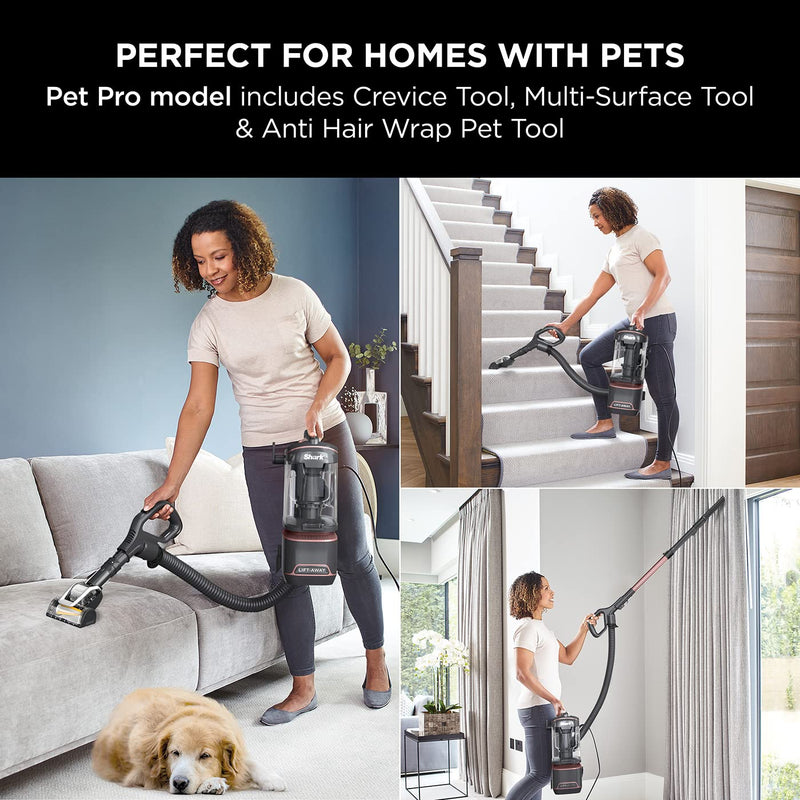 Shark Anti Hair Wrap Vacuum - Pet Model, Powered Lift-Away