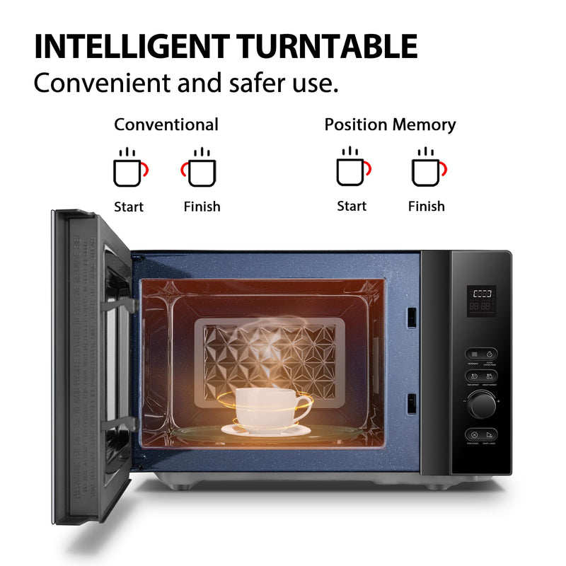 Toshiba 5-IN-1 Air Fry Combo Microwave Oven - 26L, Black