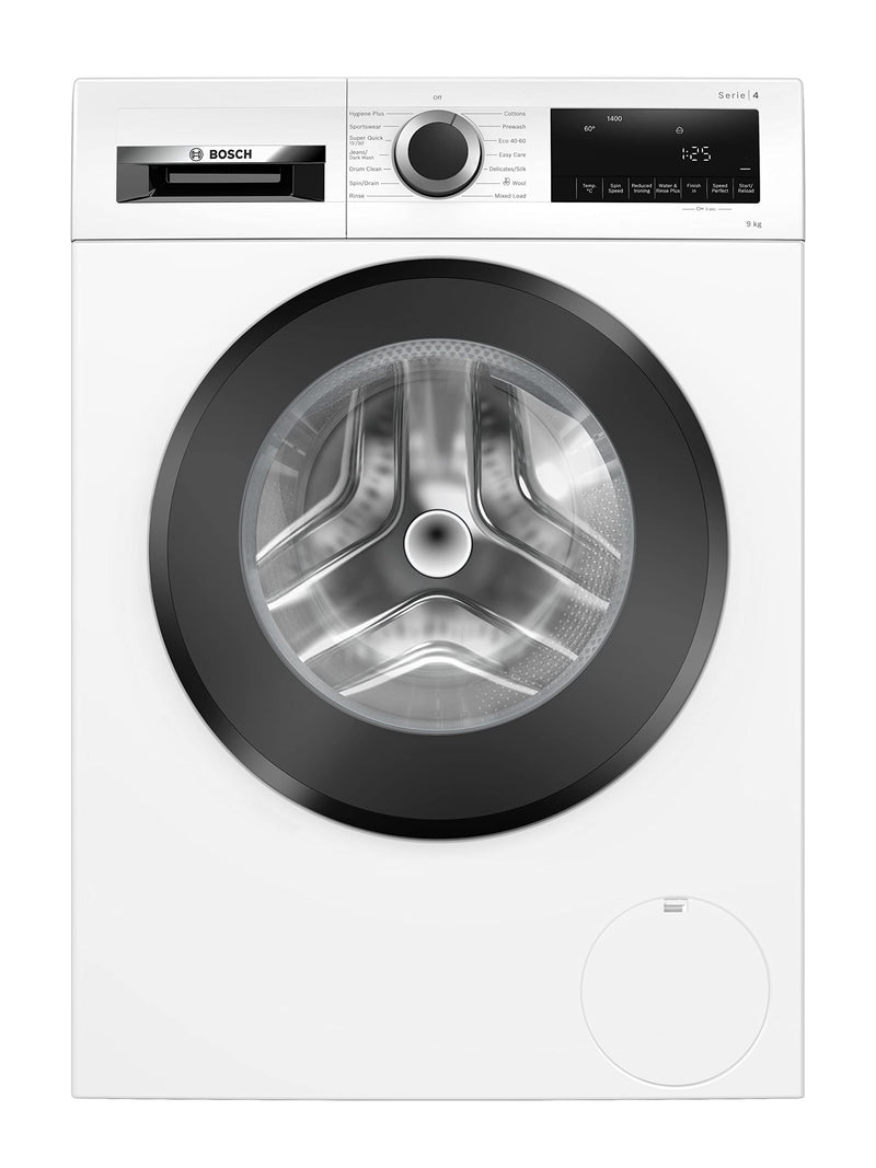 Bosch WGG04409GB Washing Machine, 9kg, White, Freestanding