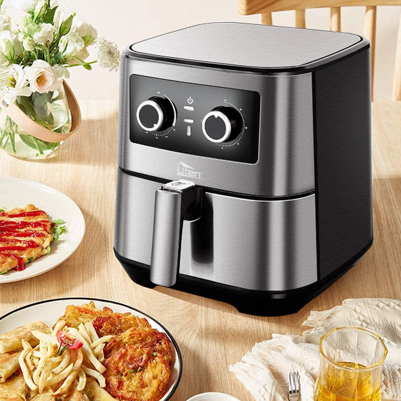 Uten 5.5L Air Fryer Oven, 1700W Rapid Air Technology, Healthy Cooking