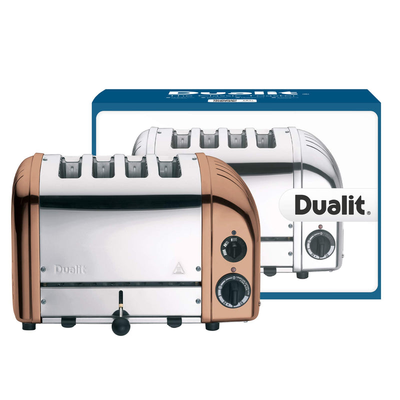 Dualit Classic 4-Slice Stainless Toaster - UK Hand-Built