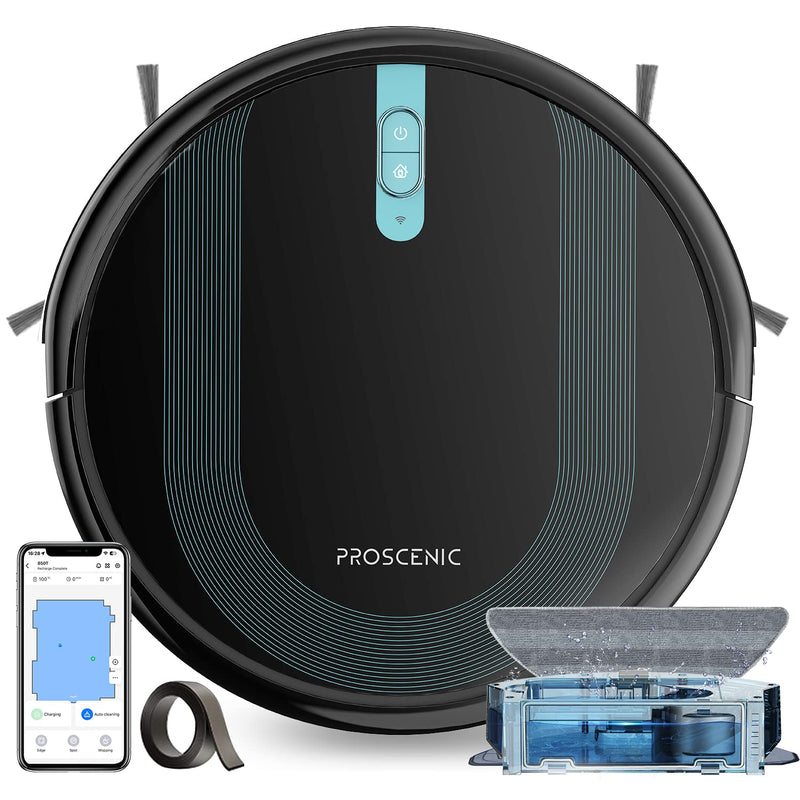 Proscenic 850T Robot Vacuum - 3000Pa, WiFi/Alexa, Self-Charging