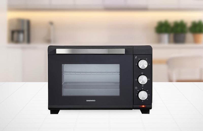 Daewoo Mini Countertop Electric Cooker, 32L Oven & Grill