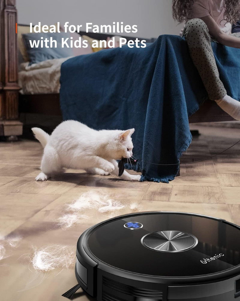 D5s Pro Robot Vacuum: 3000Pa Suction, Wi-Fi/Alexa Control