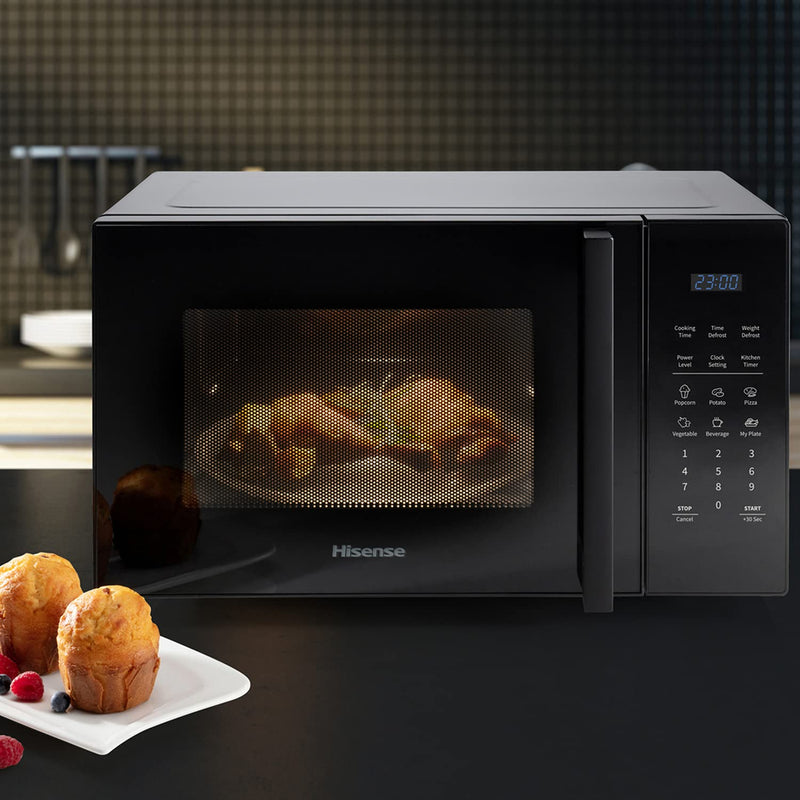 Hisense 700W 20L Digital Solo Microwave, White