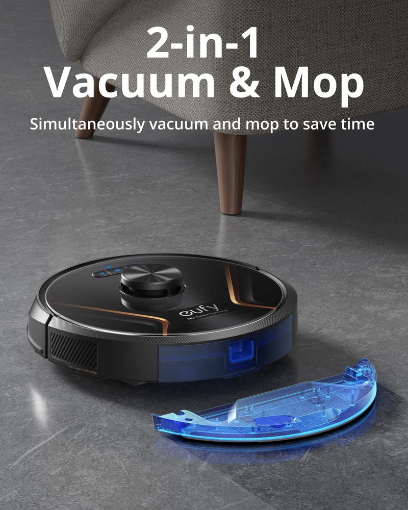 eufy L60 Robot Vacuum - Self Empty Station, Hair Detangling