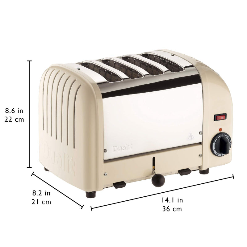 Dualit Classic 4-Slice Stainless Toaster - UK Hand-Built