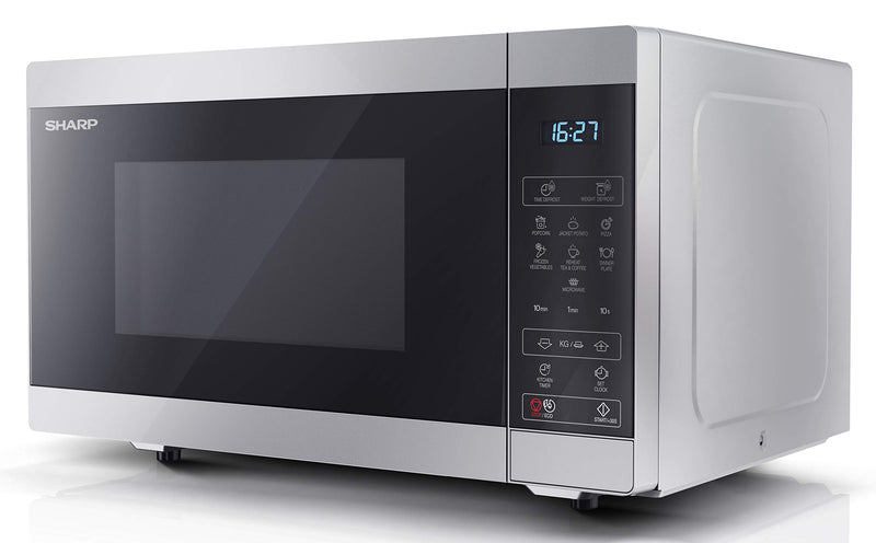 Sharp Compact 20L Microwave: 800W, 11 Power Levels, Defrost, LED Light