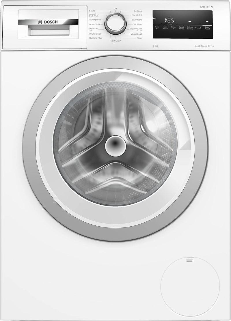 Bosch Series 4 WAN28250GB Washing Machine, 8kg, 1400rpm, White