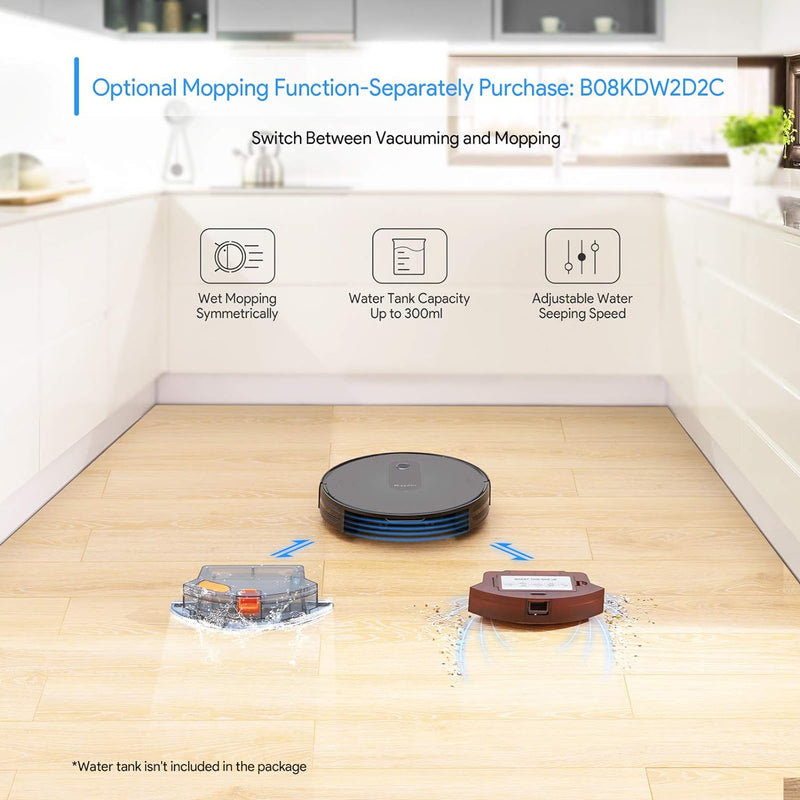 Bagotte BG600 Robot Vacuum Cleaner: Strong Suction, Super Quiet