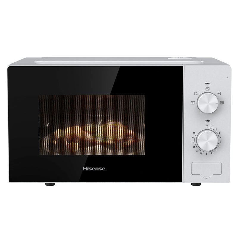 Hisense 700W 20L Digital Solo Microwave, White