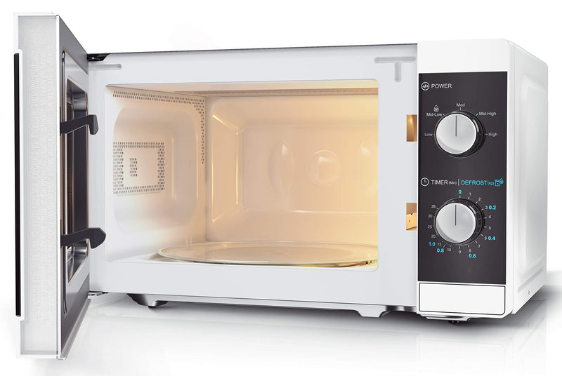 Sharp Compact 20L Microwave: 800W, 11 Power Levels, Defrost, LED Light