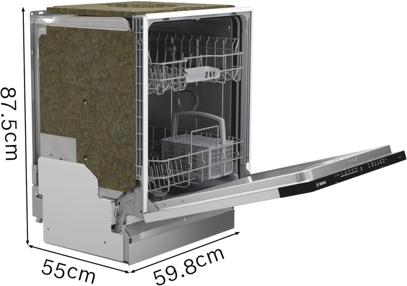 Bosch SMV2ITX18G Serie 2 Integrated Dishwasher, 12 Place Settings