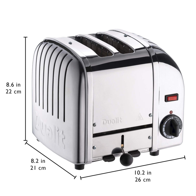 Dualit Classic 4-Slice Stainless Toaster - UK Hand-Built