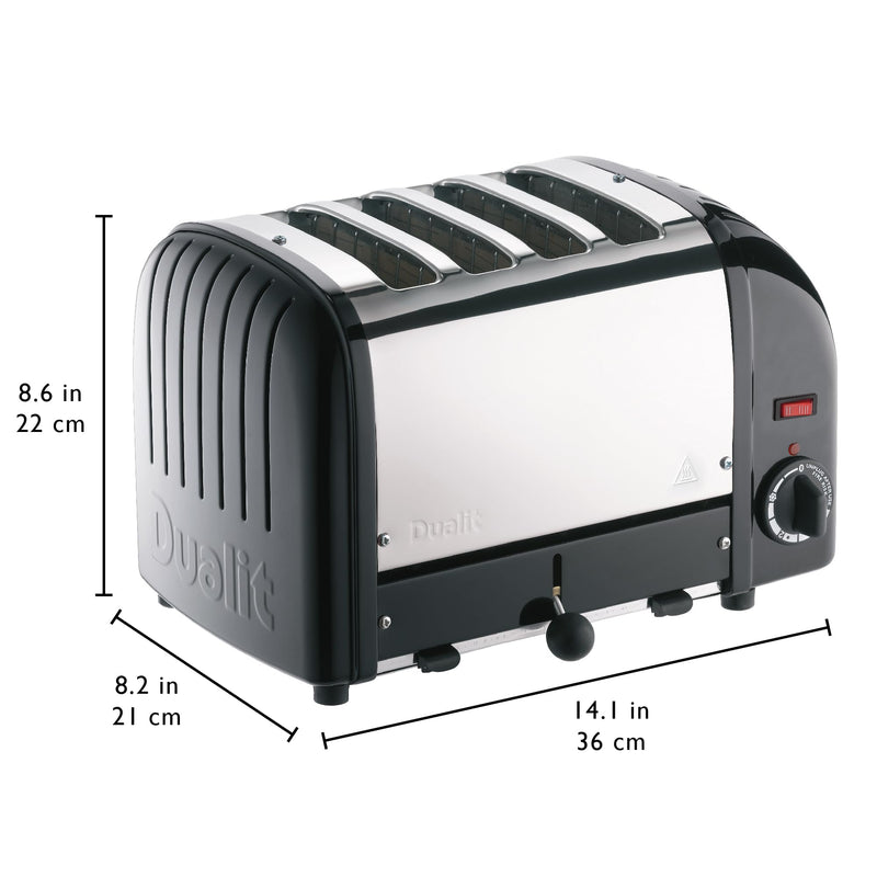 Dualit Classic 4-Slice Stainless Toaster - UK Hand-Built