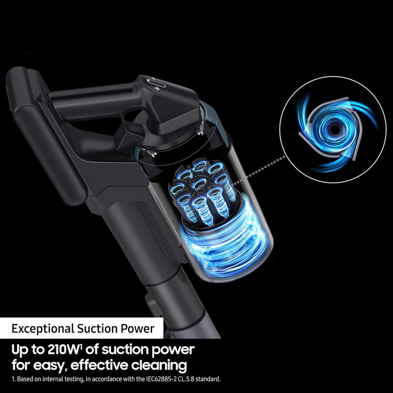 Samsung Jet 85 Cordless Stick Vacuum - 210W, Pet Tool+