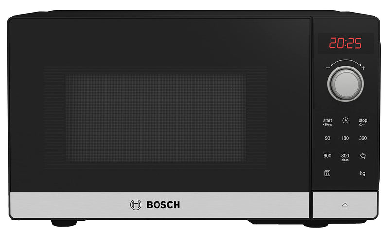 Bosch Serie 2 FFL023MS2B Freestanding Microwave, Stainless Steel