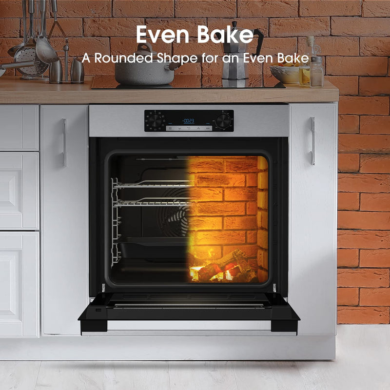 Hisense BI62212ABUK Built-in Electric Single Oven, Black