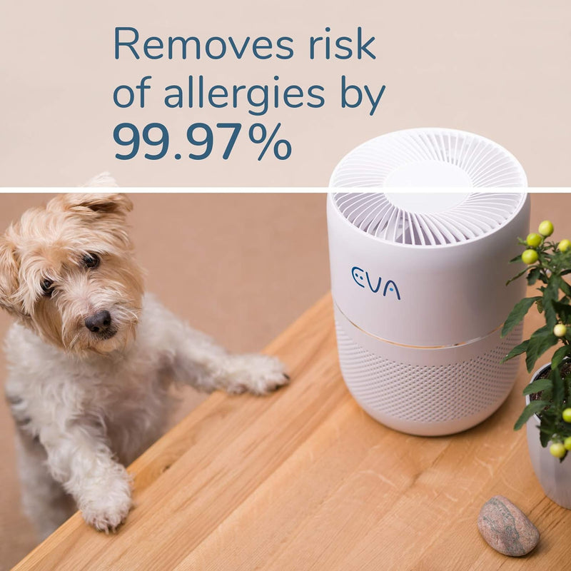 EVA Alto one Air Purifier - Quietest, True HEPA, 30m² Coverage