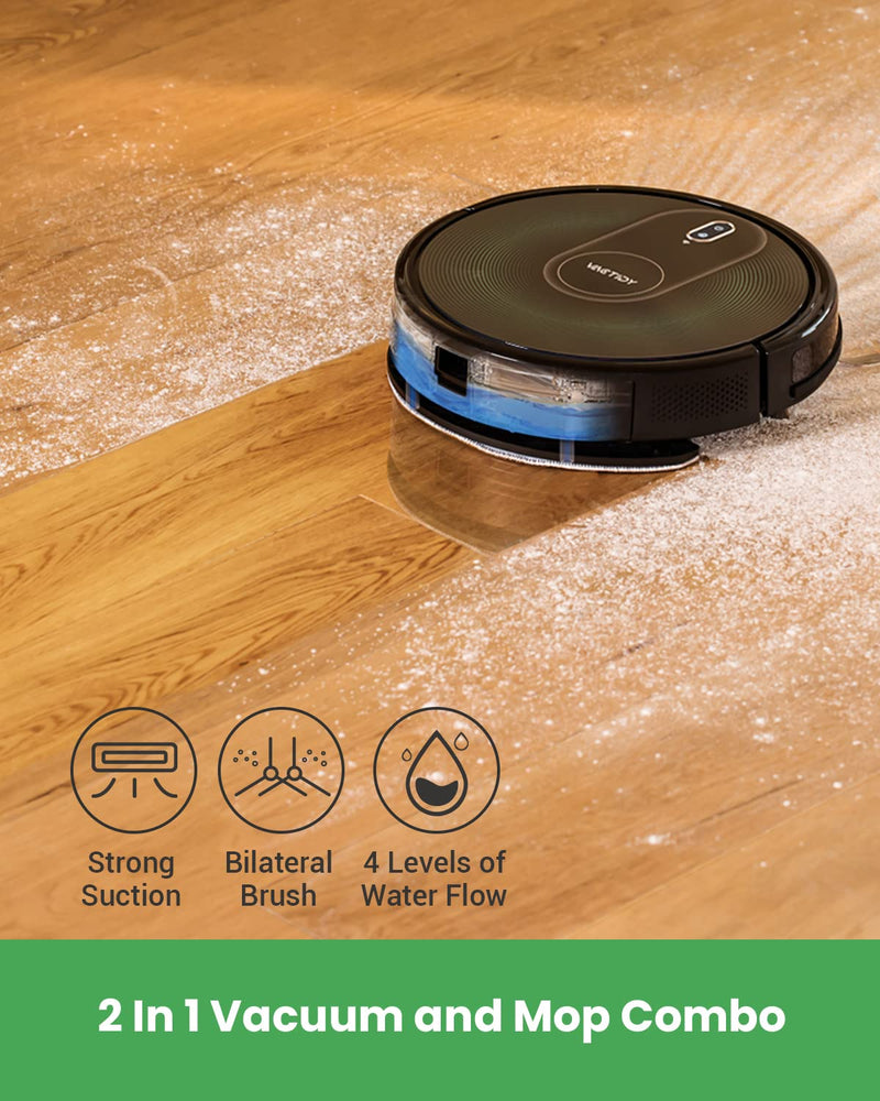 Vactidy Nimble T8 Robot Vacuum: 3000Pa Suction, GyroNav™ Tech