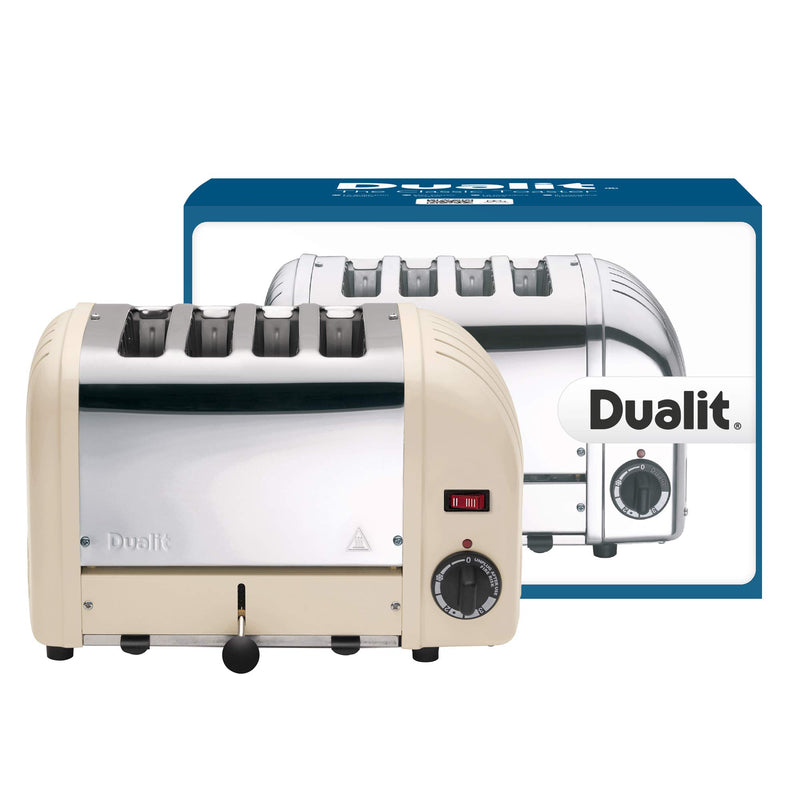 Dualit Classic 4-Slice Stainless Toaster - UK Hand-Built