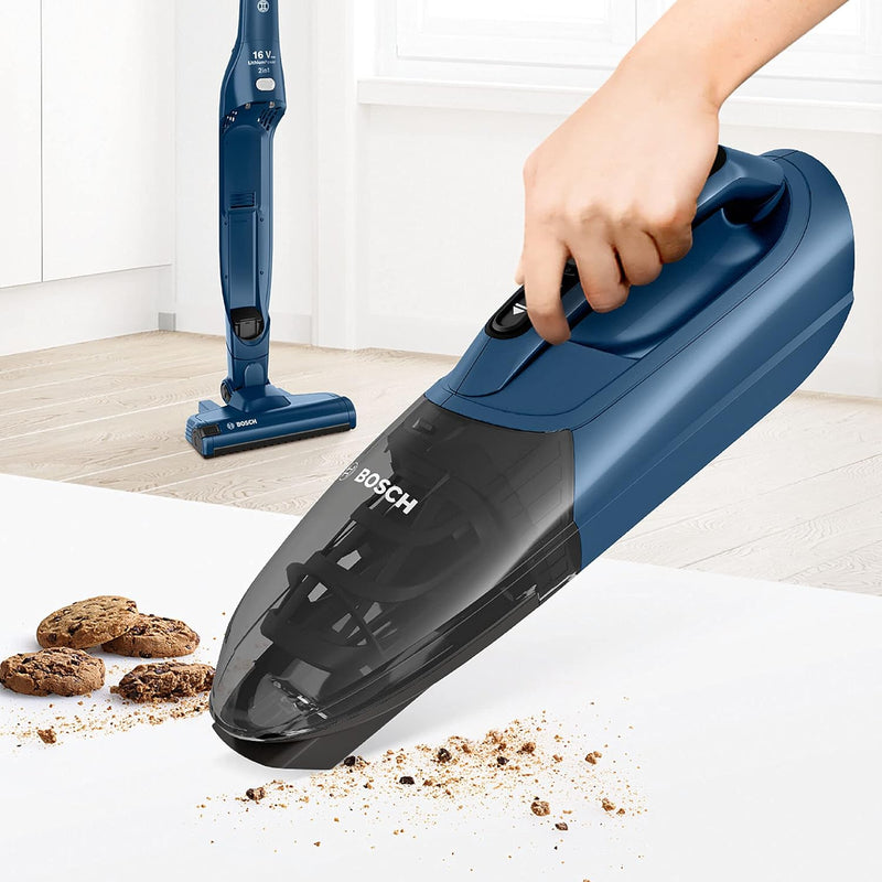 Bosch Readyy’y Serie 2 Cordless Vacuum Cleaner, 16V, 40 min Runtime