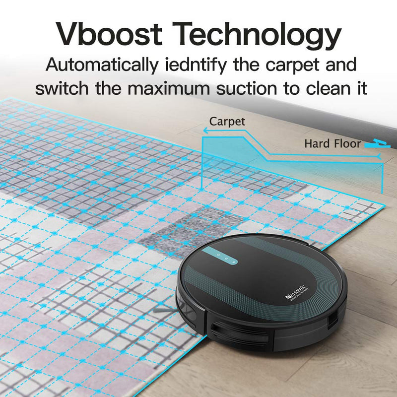 Proscenic 850T Robot Vacuum - 3000Pa, WiFi/Alexa, Self-Charging