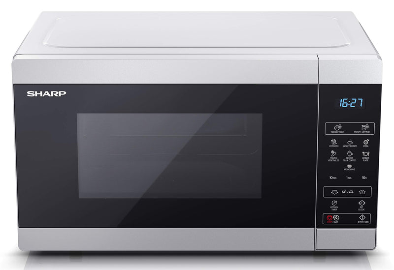 Sharp Compact 20L Microwave: 800W, 11 Power Levels, Defrost, LED Light