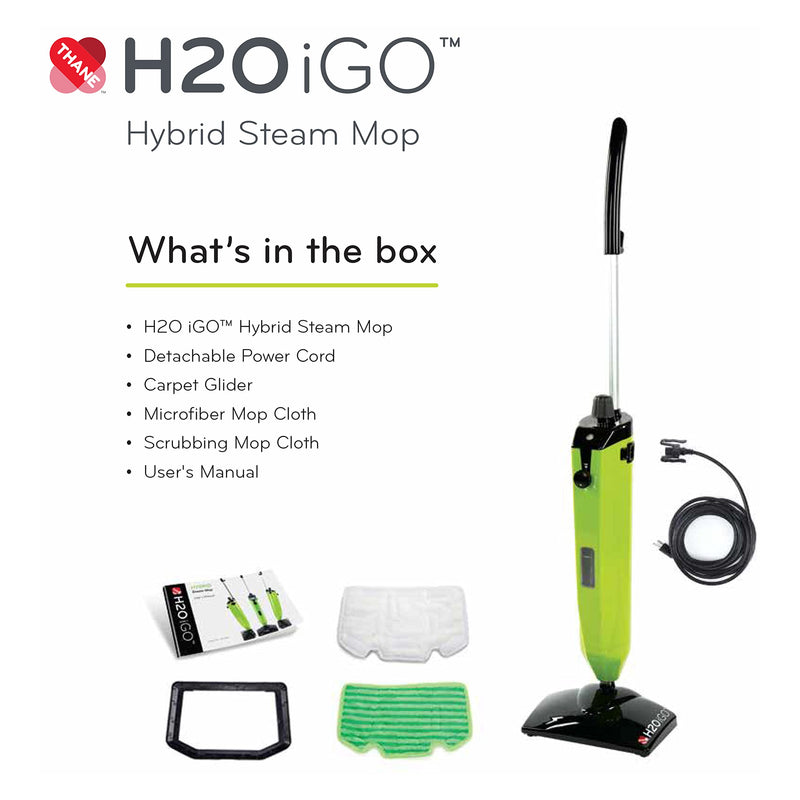 H2O HD Steam Mop & Handheld Cleaner, Multi-Surface Use