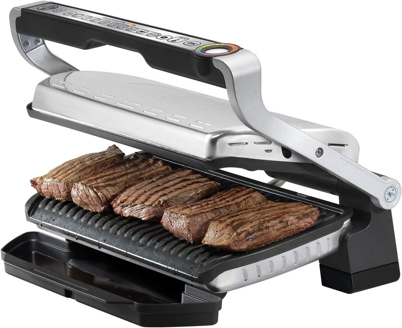 Tefal OptiGrill+ XL Intelligent Health Grill - Stainless Steel