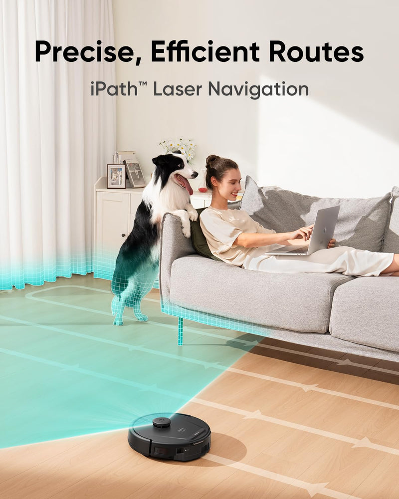 eufy L60 Robot Vacuum - Self Empty Station, Hair Detangling