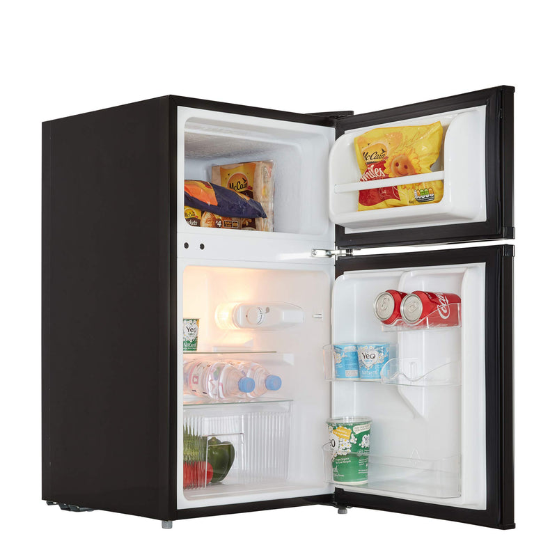 Cookology UCFF87 47cm Fridge Freezer, 87L, Adjustable Temp - Black