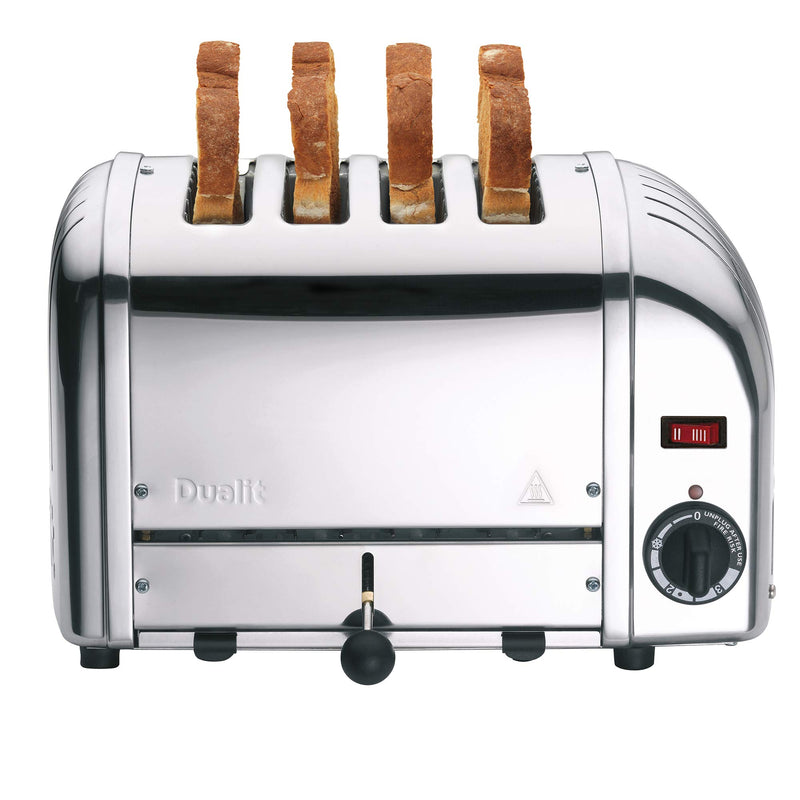 Dualit Classic 4-Slice Stainless Toaster - UK Hand-Built