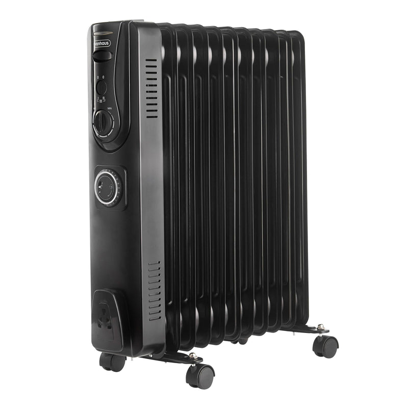 VonHaus 11 Fin Oil Filled Radiator: Portable Electric Heater