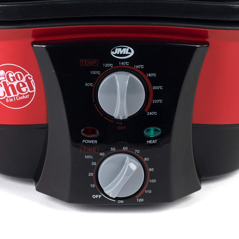 JML Go Chef Multi Cooker - 5L 8 in 1 Electric Pot, Non Stick