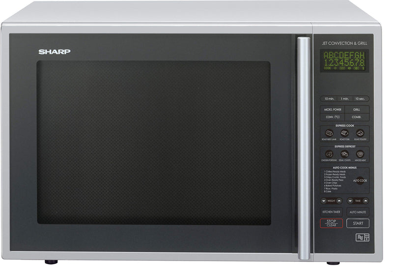 Sharp Combo Microwave Oven - 40L, 900W, Silver Finish