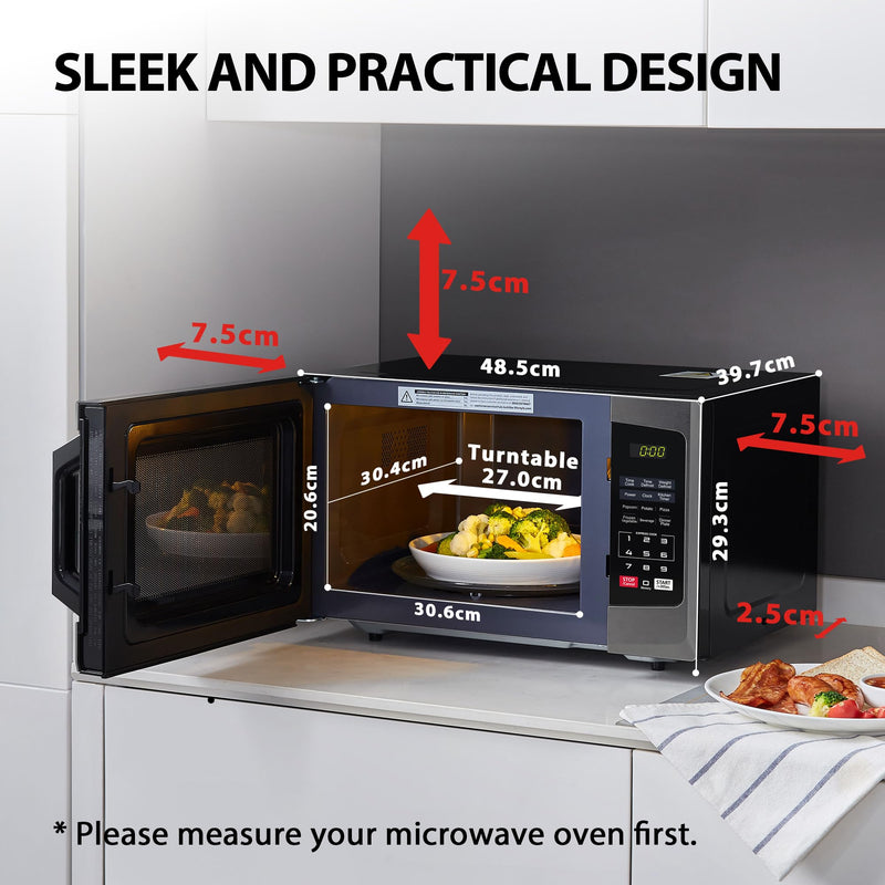 Toshiba 5-IN-1 Air Fry Combo Microwave Oven - 26L, Black