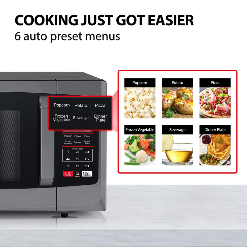 Toshiba 5-IN-1 Air Fry Combo Microwave Oven - 26L, Black