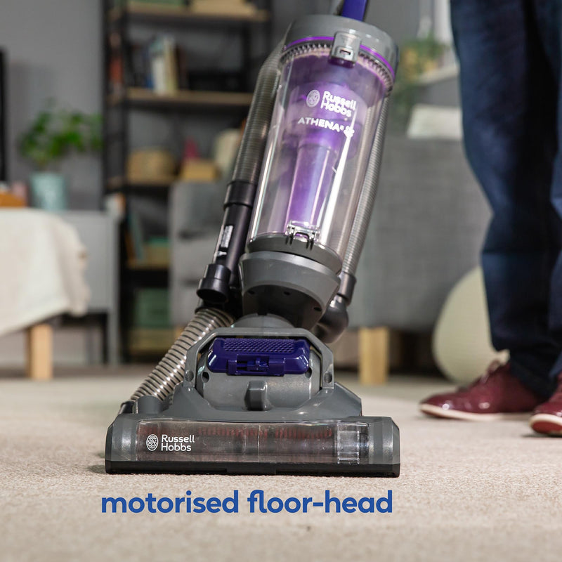 Russell Hobbs Athena2 Vacuum: 2L, 400W, Grey/Blue, Swivel RHUV5101