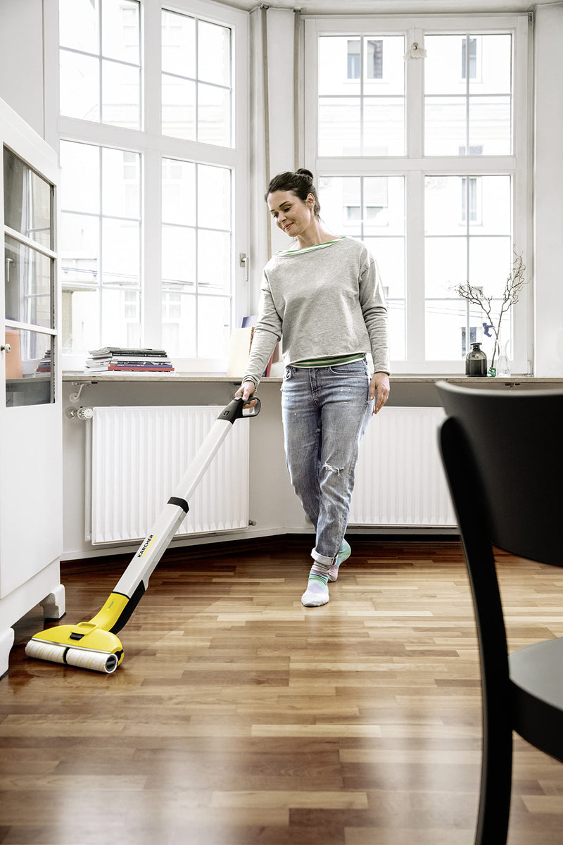 Kärcher EWM 2 Electric Wipe Mop, Cordless Floor Cleaner