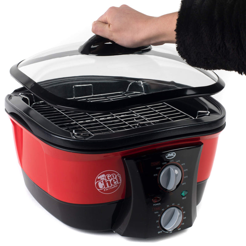 JML Go Chef Multi Cooker - 5L 8 in 1 Electric Pot, Non Stick