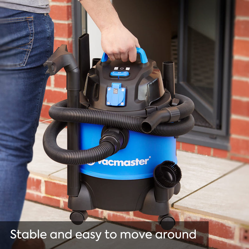 Vacmaster Multi 20 PTO Wet & Dry Vacuum: 1250W, 20L, Garage & Car