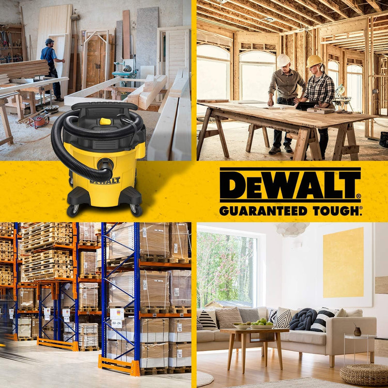 DEWALT 20L Wet/Dry Vacuum Cleaner, Universal wheel, DXV20P