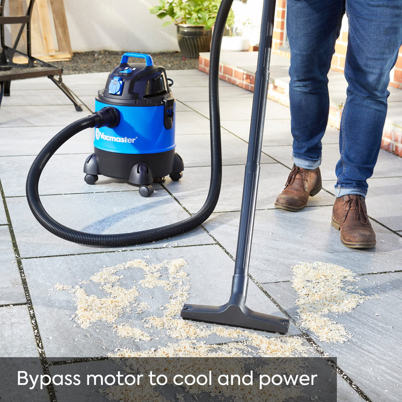 Vacmaster Multi 20 PTO Wet & Dry Vacuum: 1250W, 20L, Garage & Car